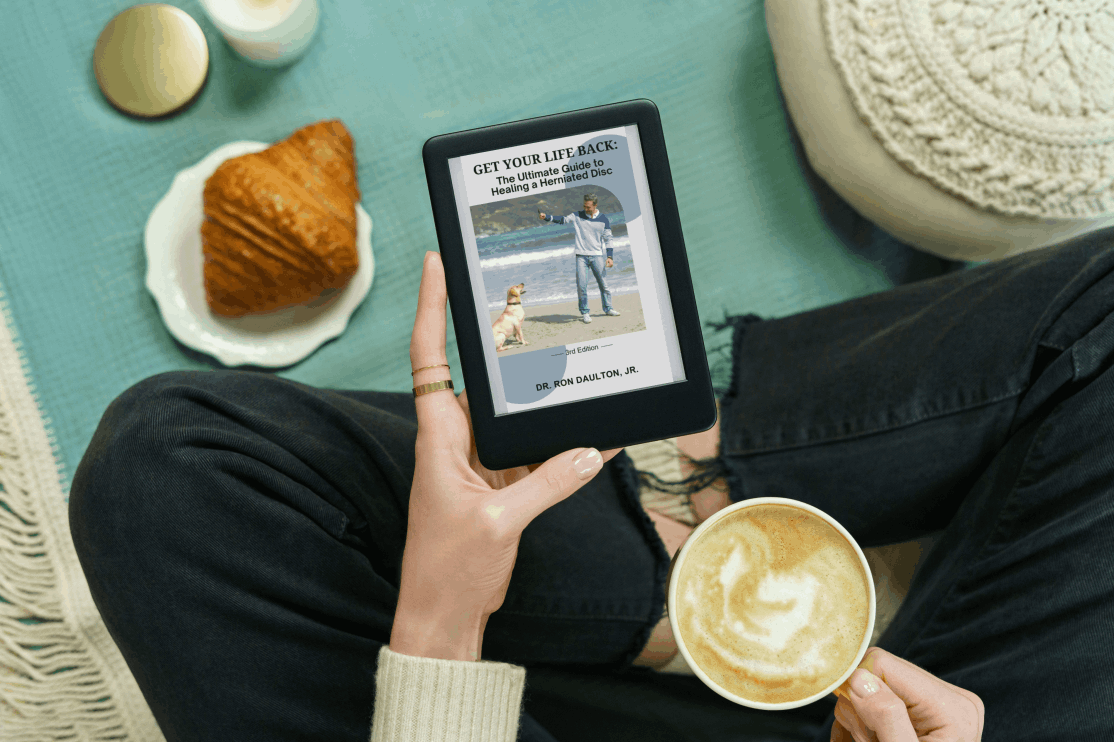 Kindle Version of Get Your Life Back: The Ultimate Guide to Healing a Herniated Disc